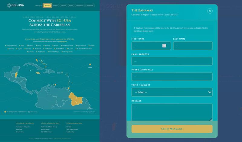 New Website for SGI-USA in the Caribbean